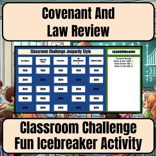 Covenant And Law Jeopardy Bible B0003