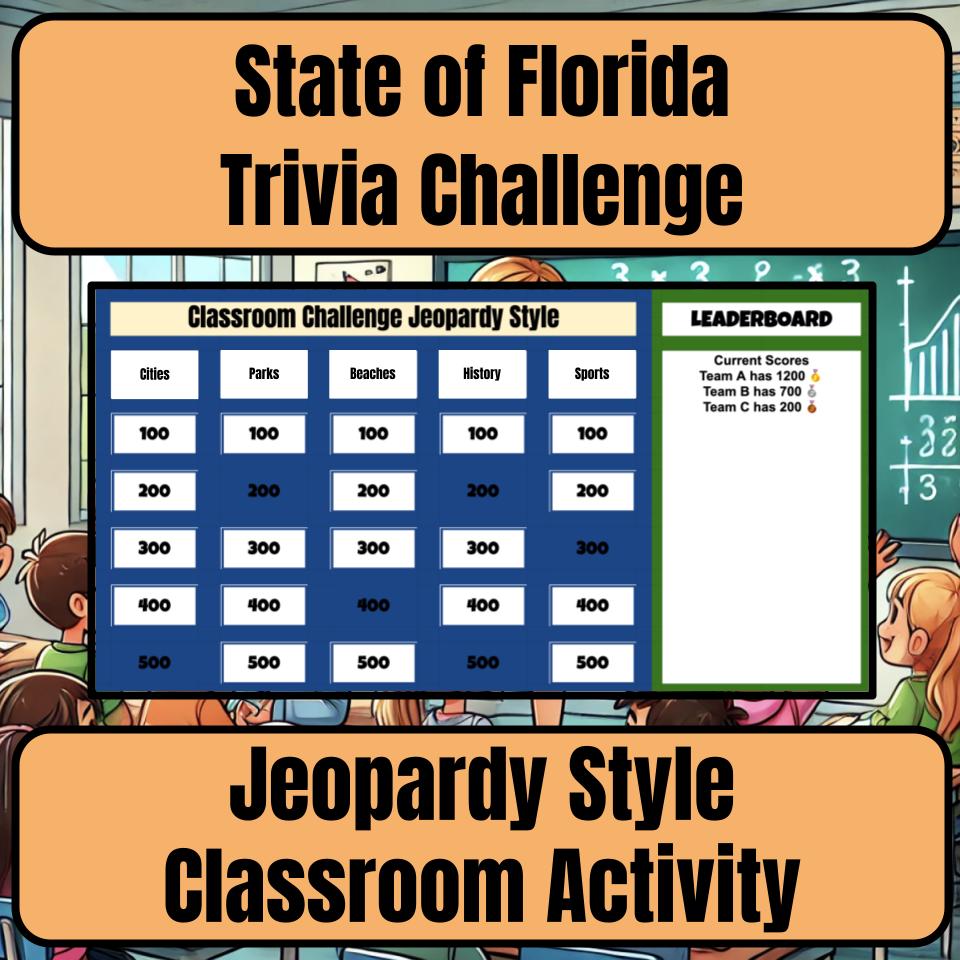 State of Florida Jeopardy Game I0003
