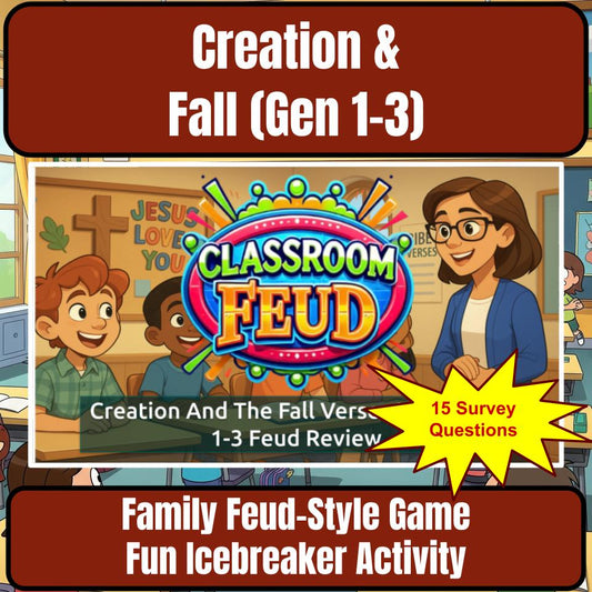 Creation And The Fall Verses In Genesis 1-3 Feud Review BF0030