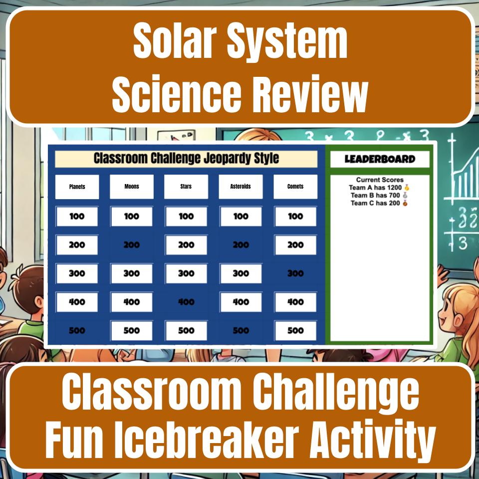 Solar System Jeopardy Science Review I0031