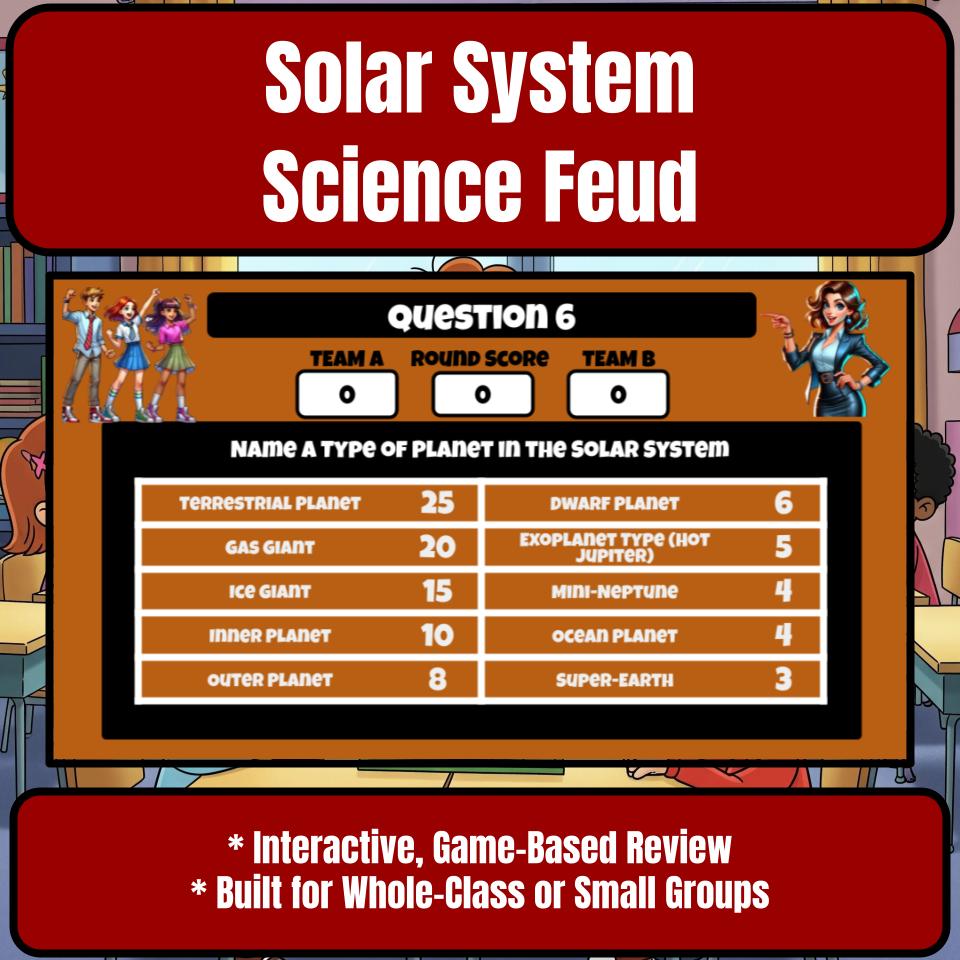 Solar System Science Feud Review CF0031