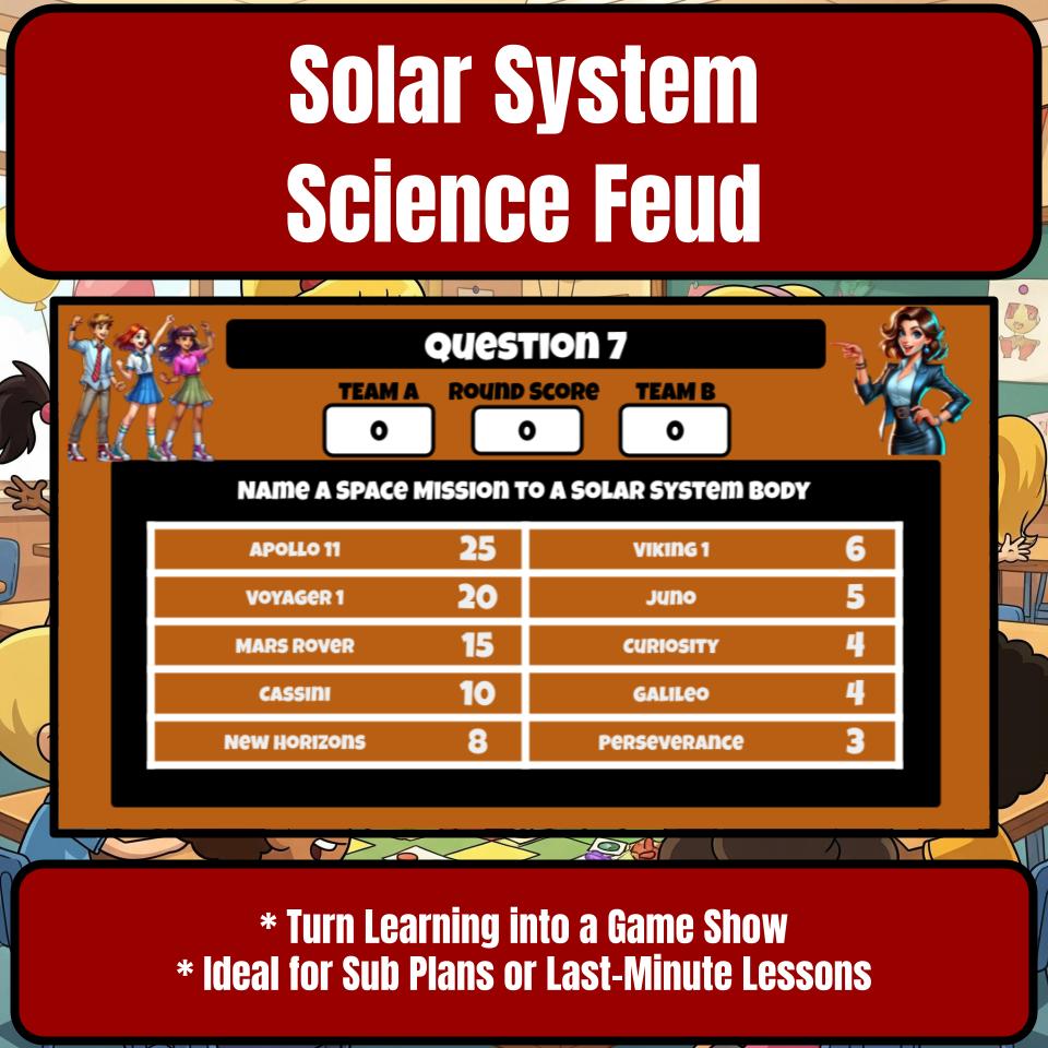 Solar System Science Feud Review CF0031