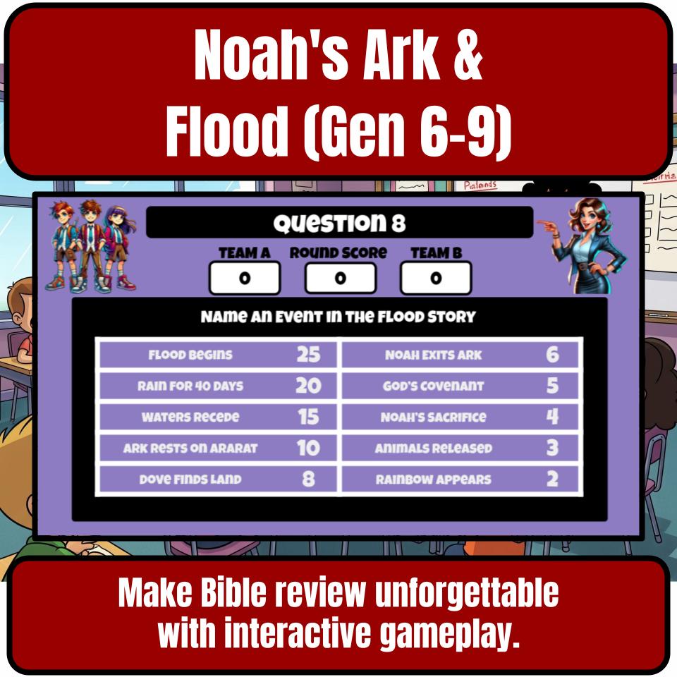 Noah's Ark And The Flood Verses In Genesis 6-9 Feud Review BF0031