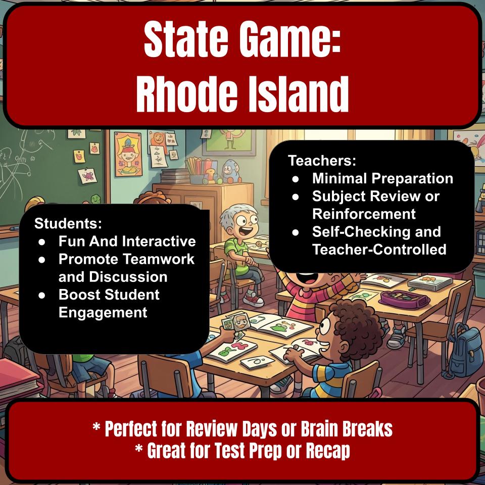 Rhode Island Social Studies Family Feud Review Game CF0031