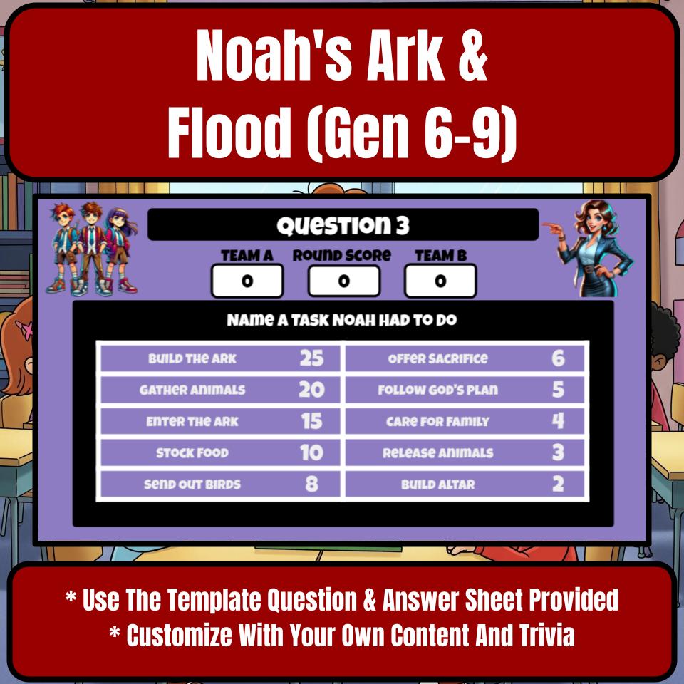 Noah's Ark And The Flood Verses In Genesis 6-9 Feud Review BF0031