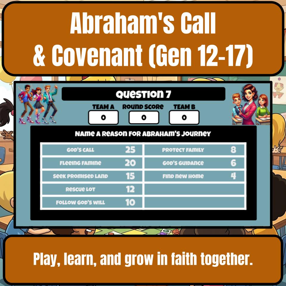 Abraham’s Call And Covenant (Genesis 12-17) Feud Review BF0032