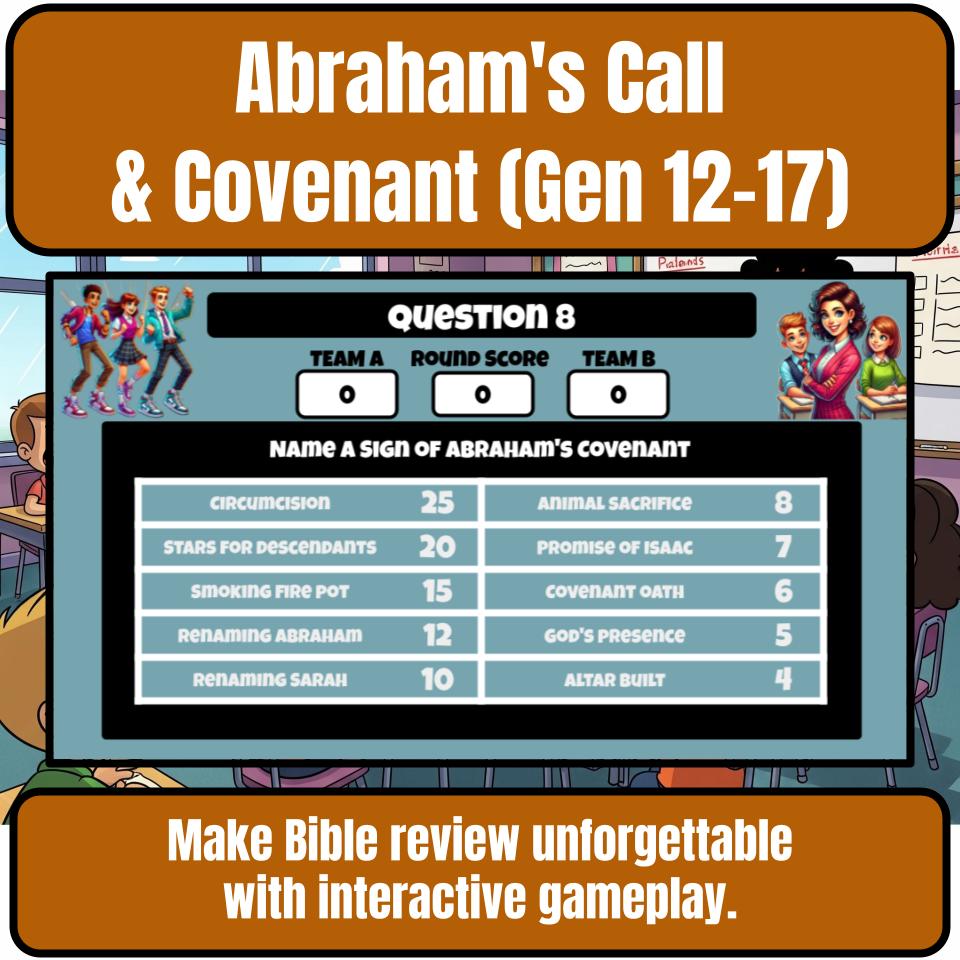 Abraham’s Call And Covenant (Genesis 12-17) Feud Review BF0032