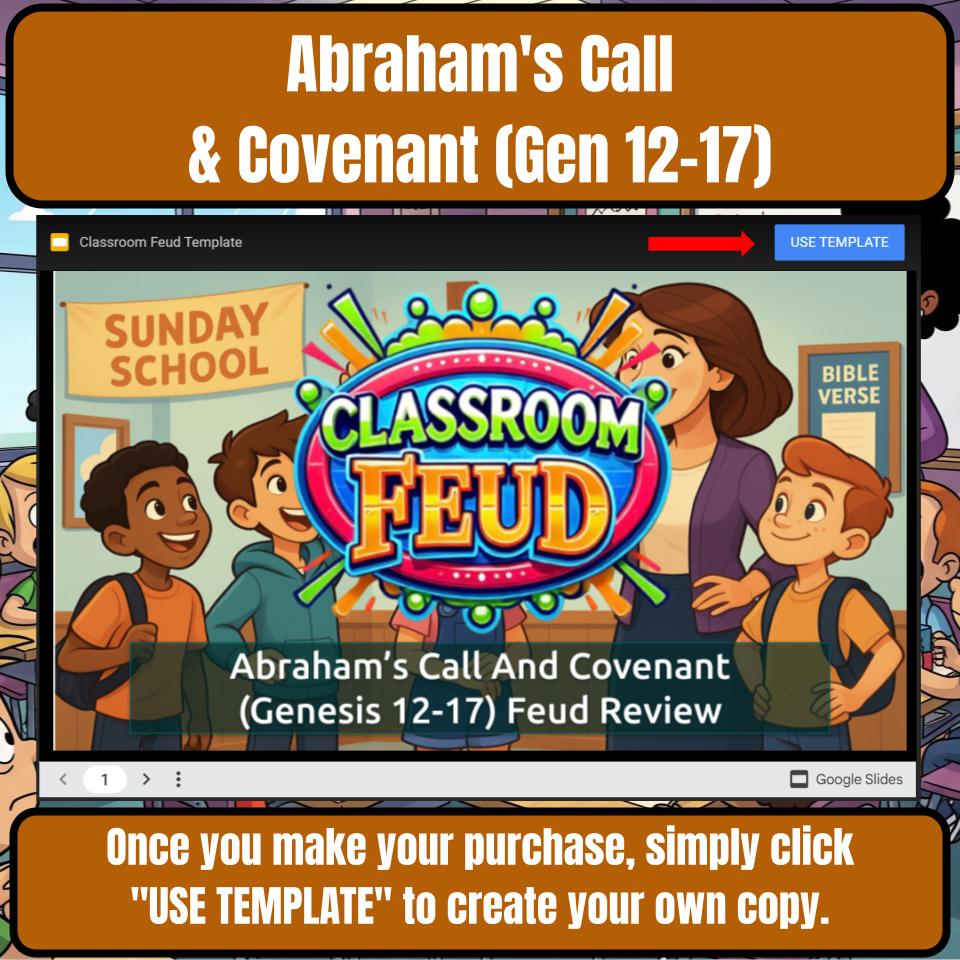 Abraham’s Call And Covenant (Genesis 12-17) Feud Review BF0032
