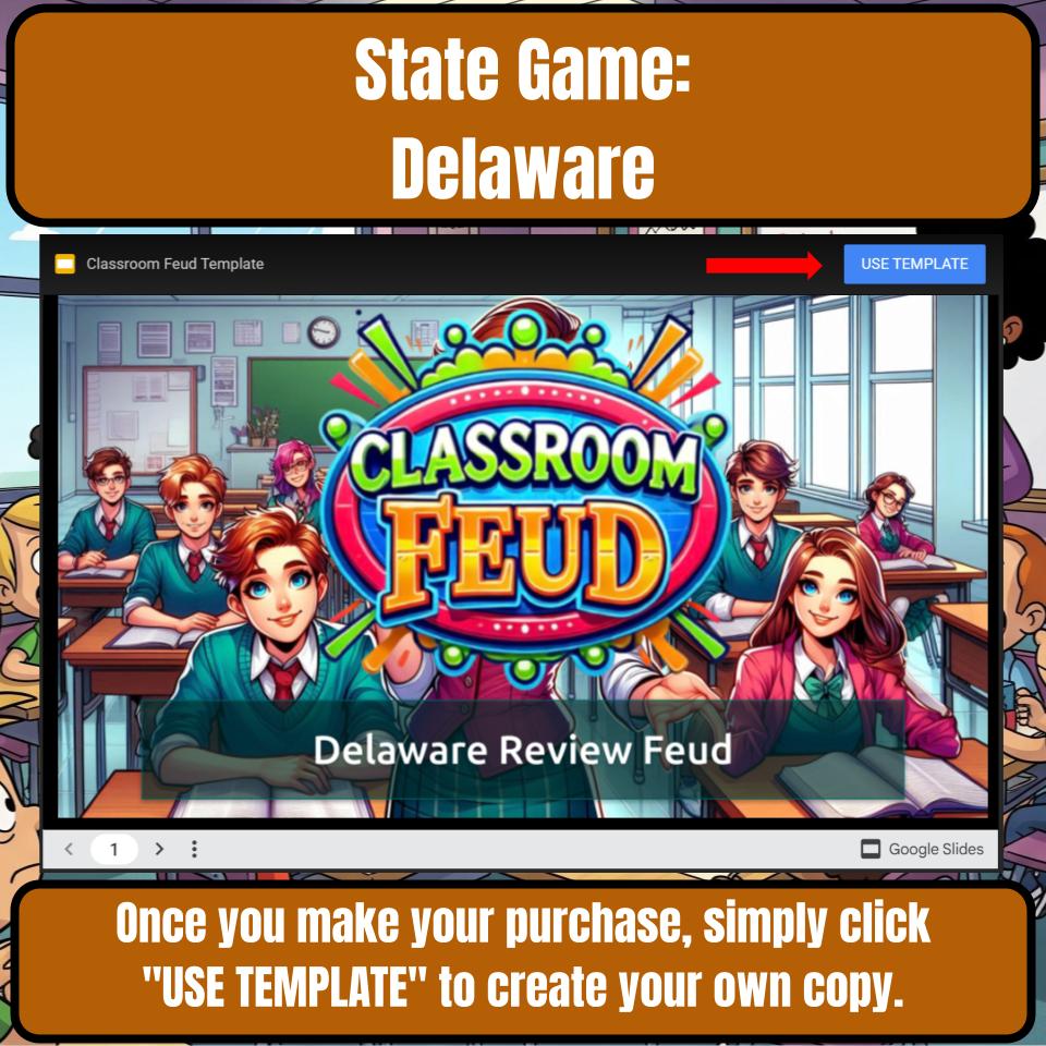 Delaware Social Studies Family Feud Review Game CF0032