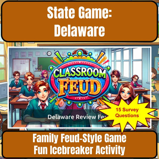 Delaware Social Studies Family Feud Review Game CF0032