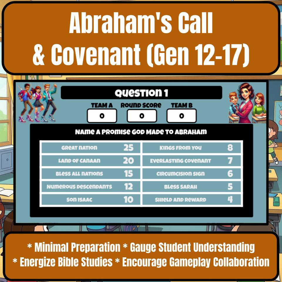 Abraham’s Call And Covenant (Genesis 12-17) Feud Review BF0032