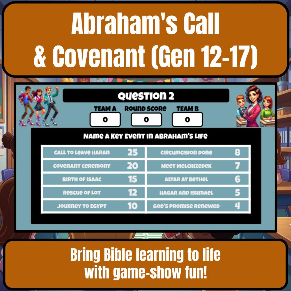 Abraham’s Call And Covenant (Genesis 12-17) Feud Review BF0032