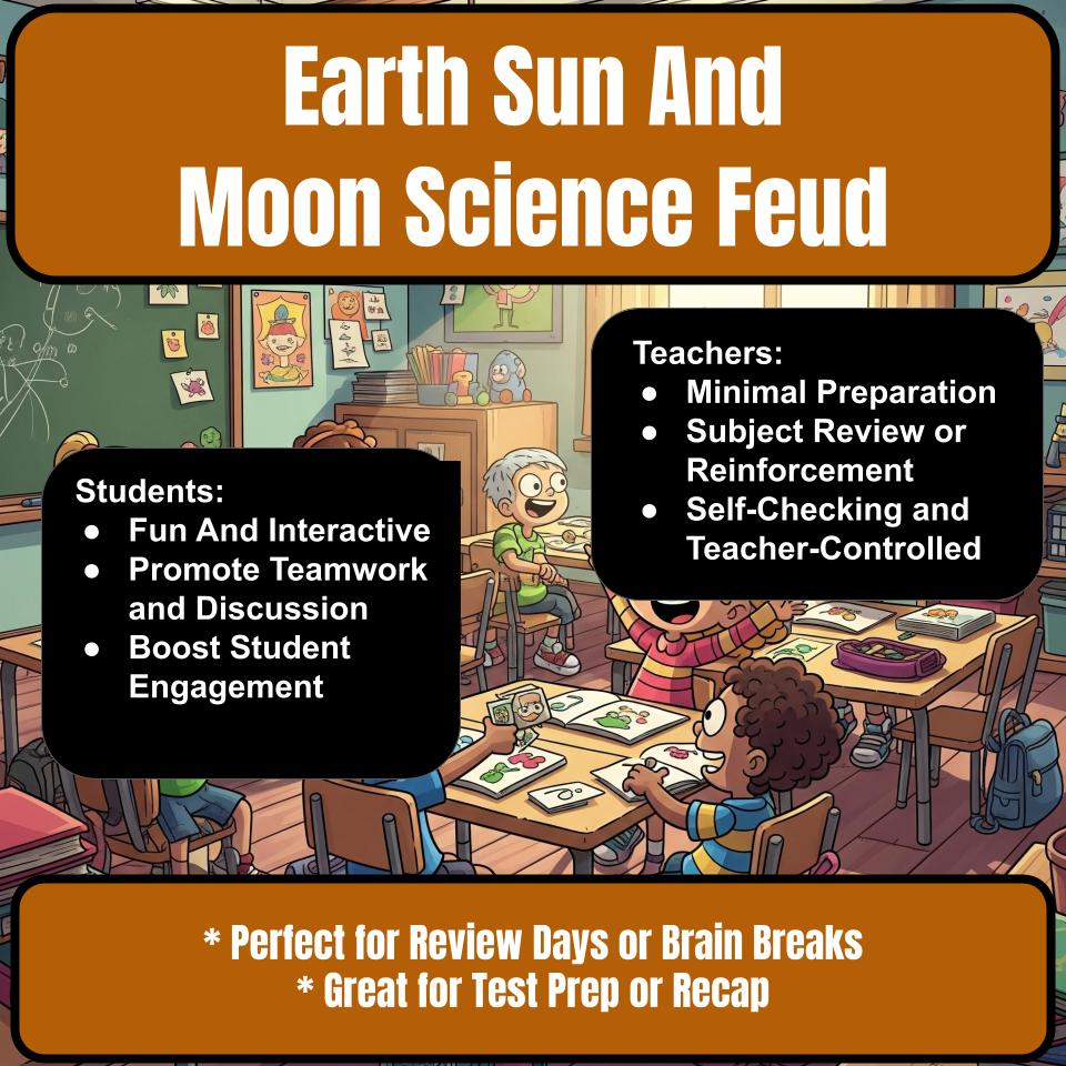 Earth Sun And Moon Science Feud Review CF0032