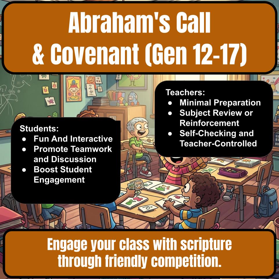 Abraham’s Call And Covenant (Genesis 12-17) Feud Review BF0032
