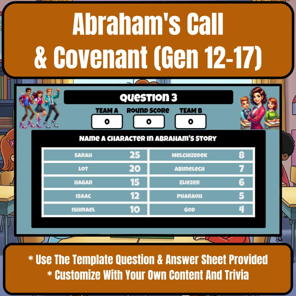 Abraham’s Call And Covenant (Genesis 12-17) Feud Review BF0032