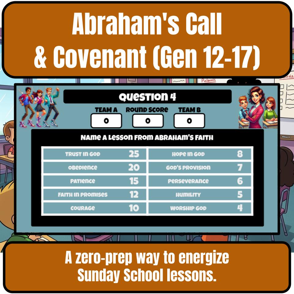 Abraham’s Call And Covenant (Genesis 12-17) Feud Review BF0032