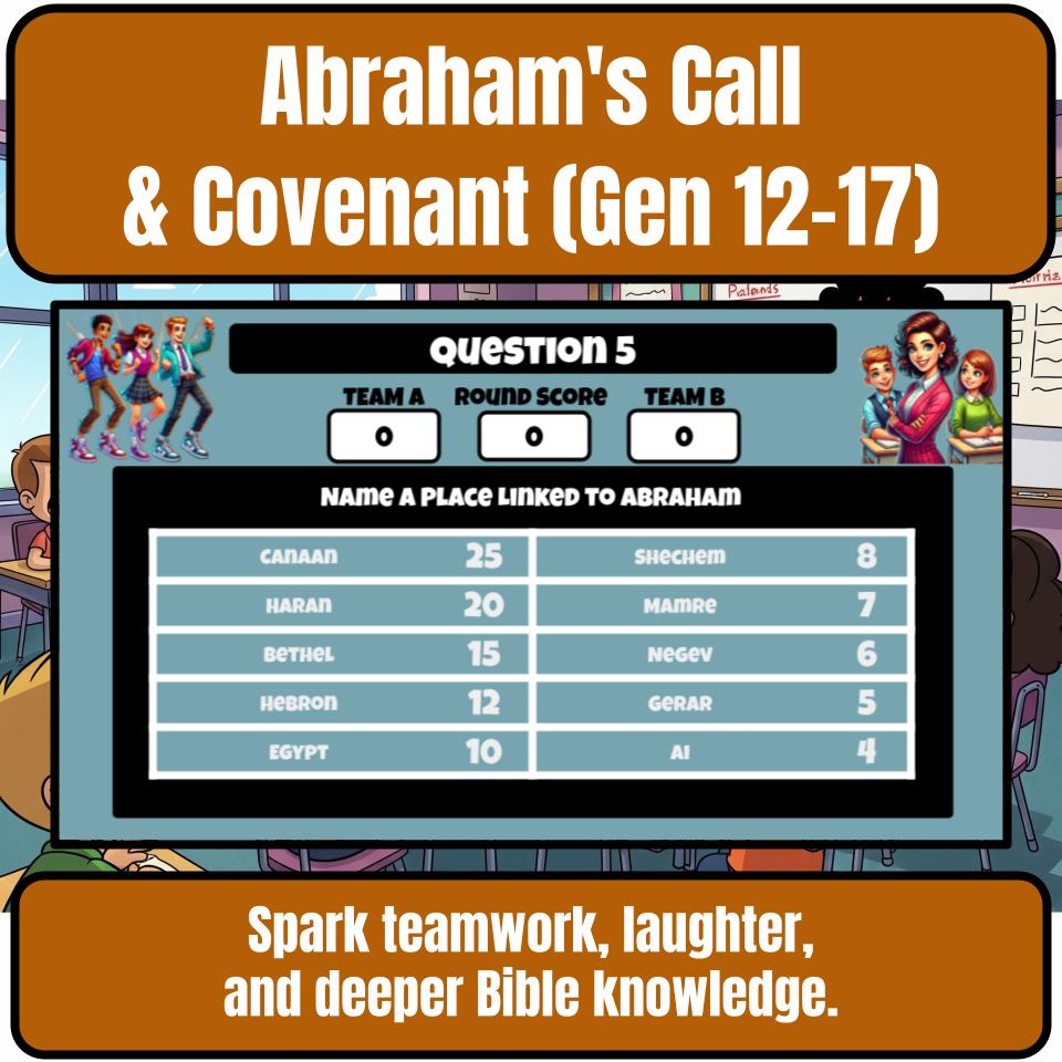 Abraham’s Call And Covenant (Genesis 12-17) Feud Review BF0032