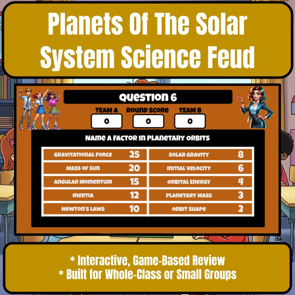 Planets Of The Solar System Science Feud Review CF0033