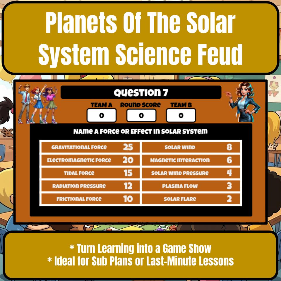 Planets Of The Solar System Science Feud Review CF0033