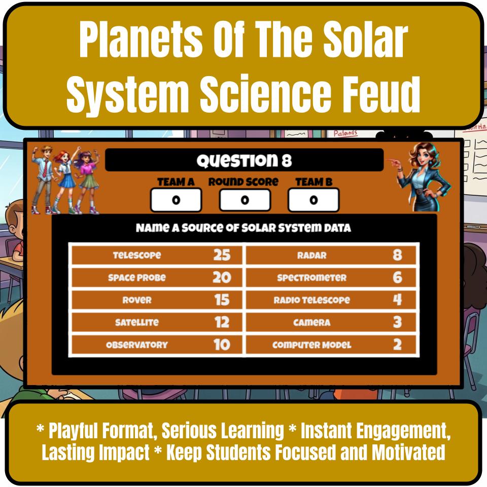 Planets Of The Solar System Science Feud Review CF0033