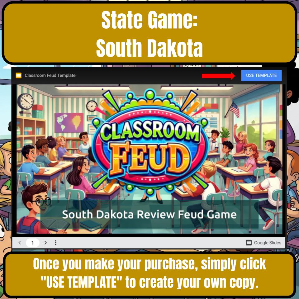 South Dakota Social Studies Family Feud Review Game CF0033