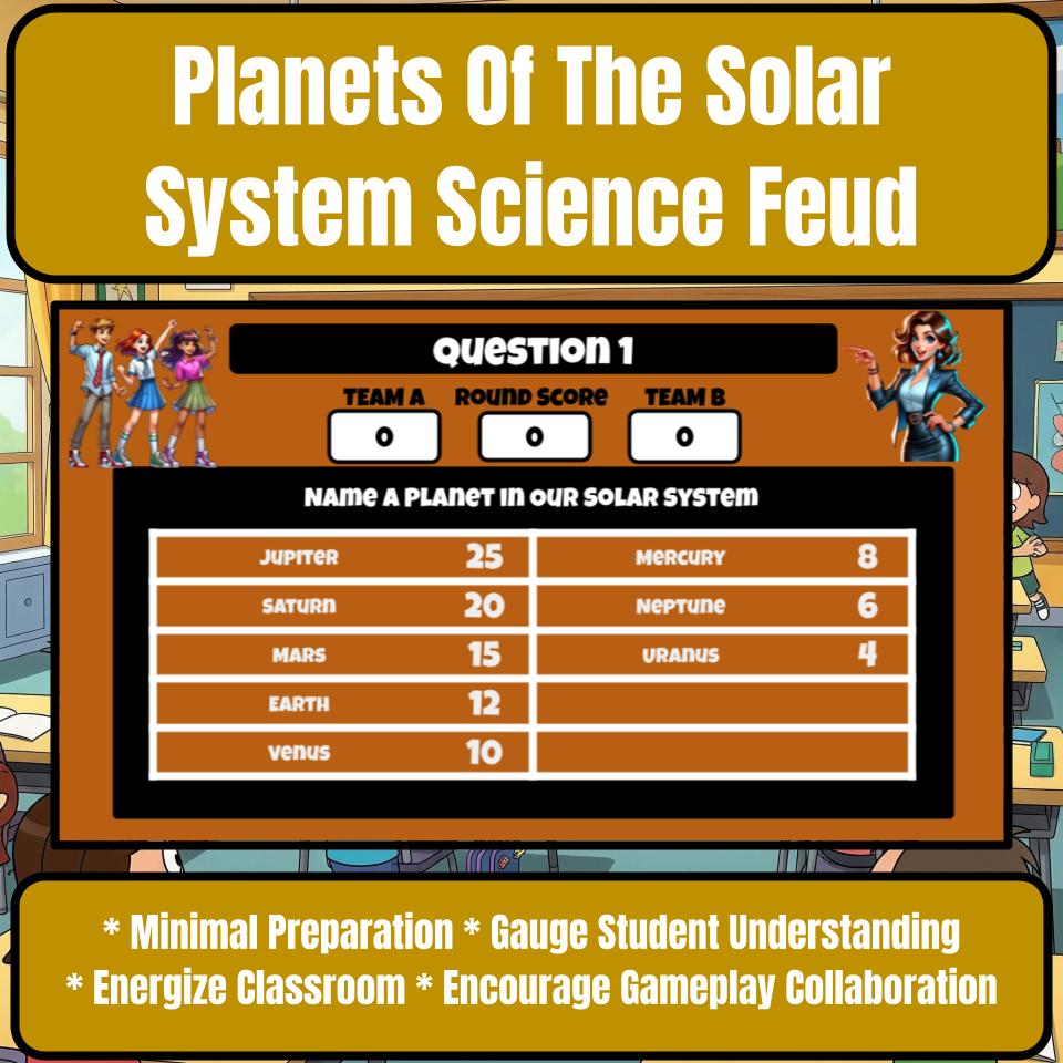 Planets Of The Solar System Science Feud Review CF0033