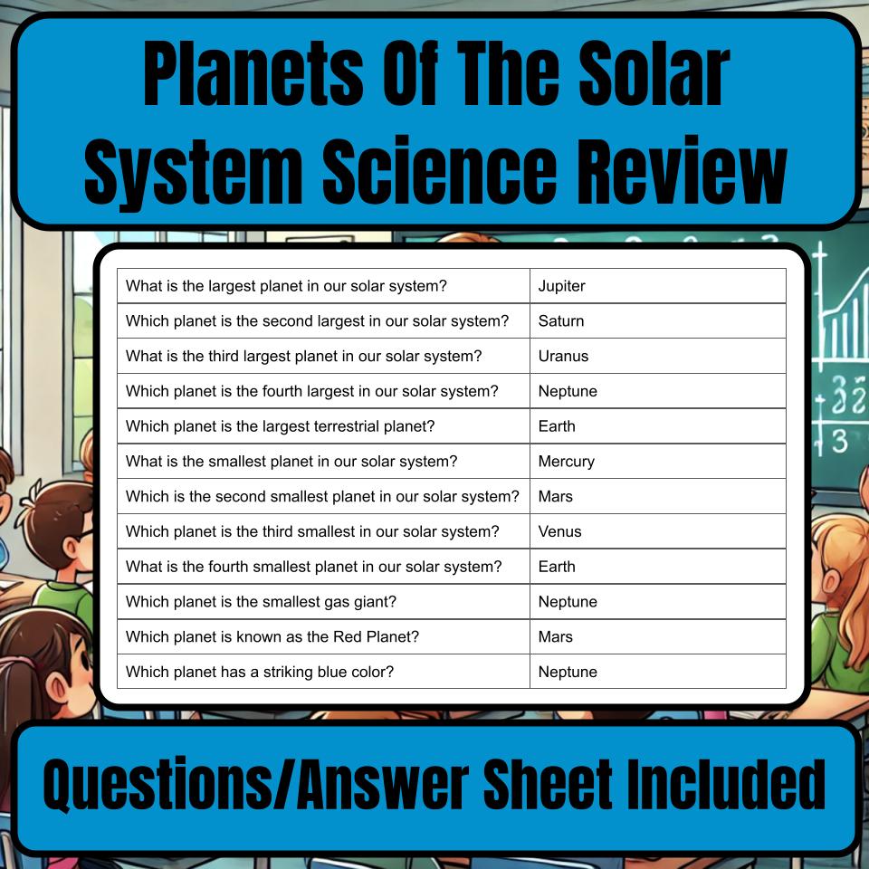 Planets Of The Solar System Jeopardy Science Review I0033