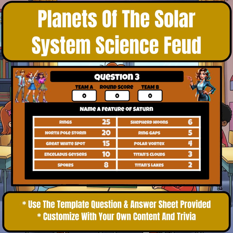 Planets Of The Solar System Science Feud Review CF0033