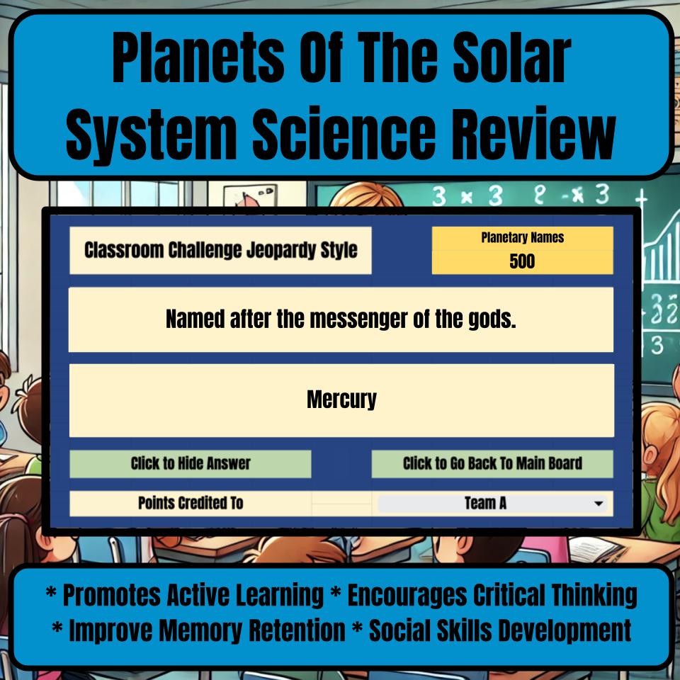 Planets Of The Solar System Jeopardy Science Review I0033