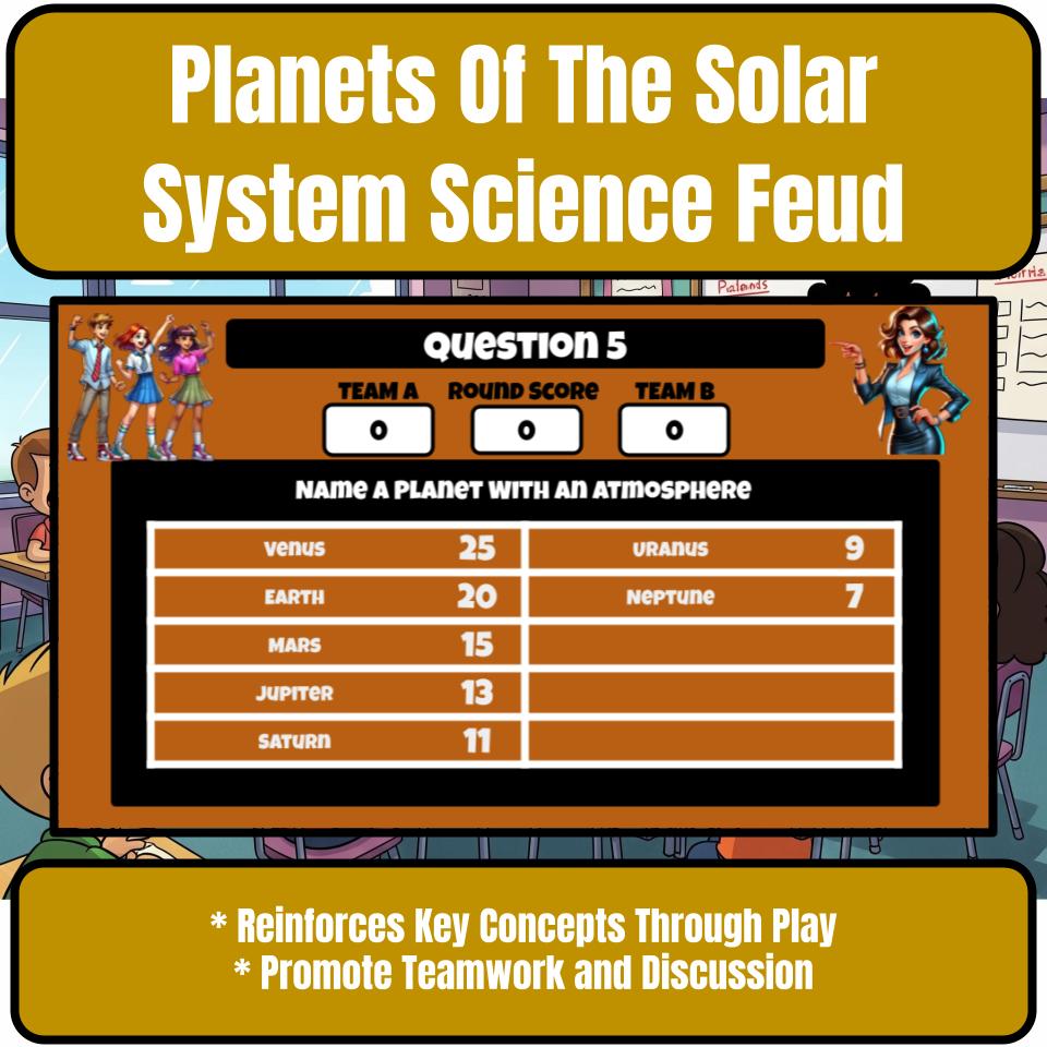 Planets Of The Solar System Science Feud Review CF0033