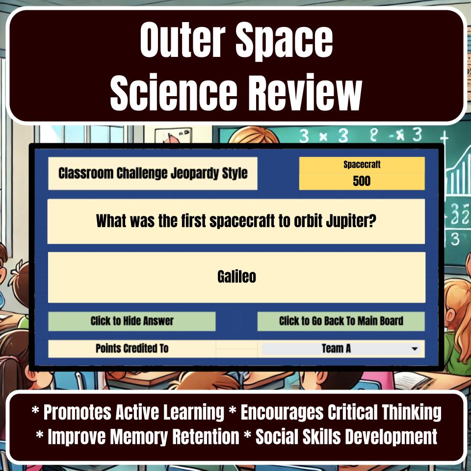 Outer Space Jeopardy Science Review I0034