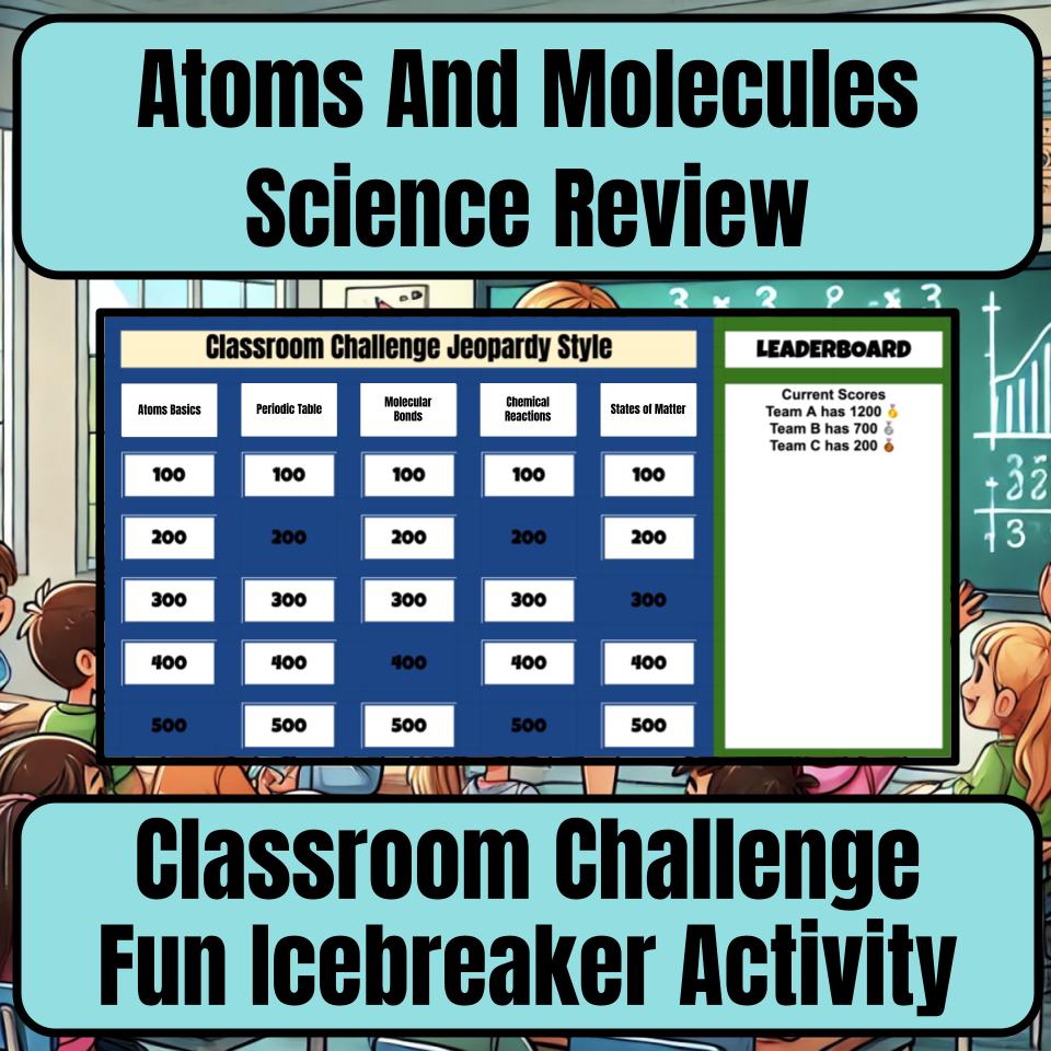 Atoms And Molecules Jeopardy Science Review I0035