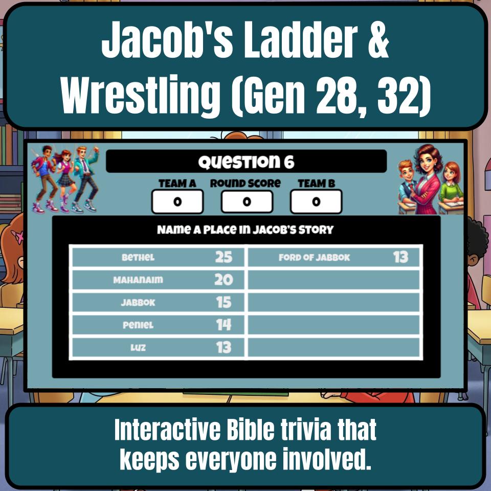 Jacob’s Ladder And Wrestling With God (Genesis 28, 32) Feud Review BF0035