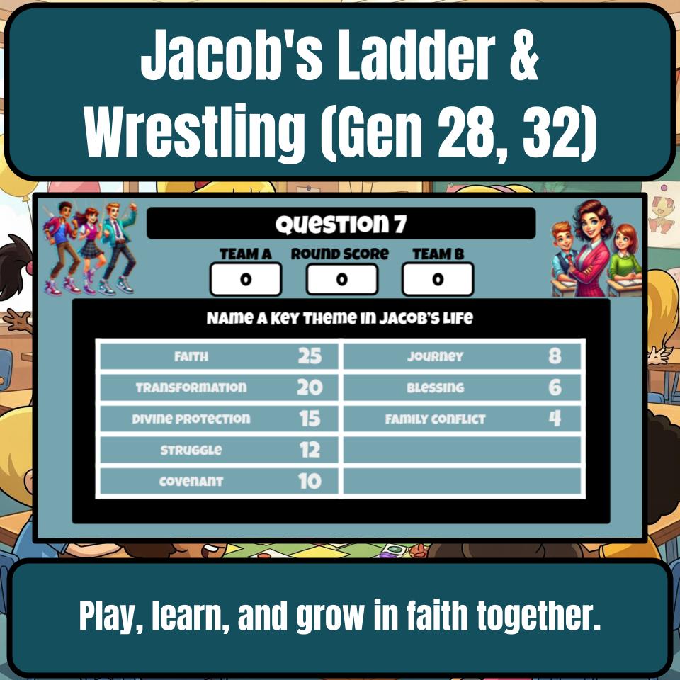 Jacob’s Ladder And Wrestling With God (Genesis 28, 32) Feud Review BF0035