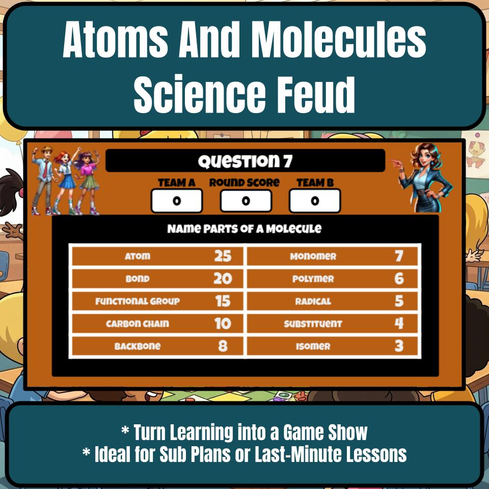 Atoms And Molecules Science Feud Review CF0035