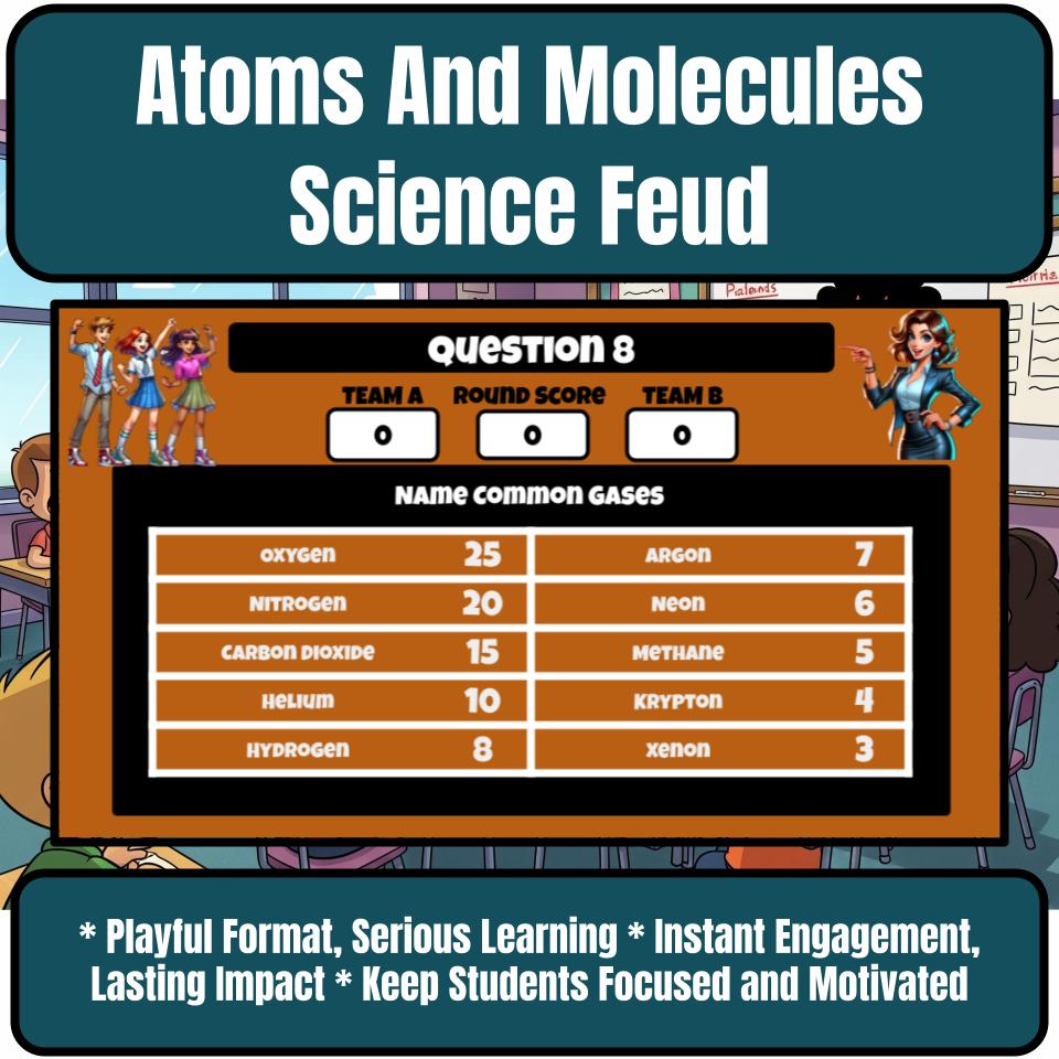 Atoms And Molecules Science Feud Review CF0035