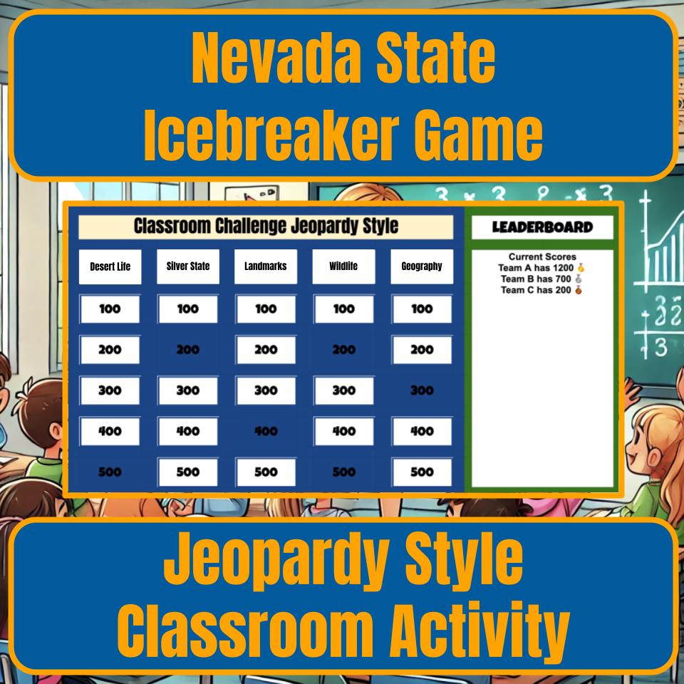 State of Nevada Jeopardy Game I0035