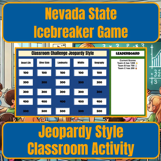 State of Nevada Jeopardy Game I0035