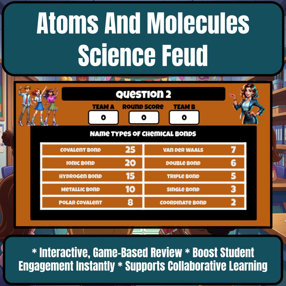 Atoms And Molecules Science Feud Review CF0035