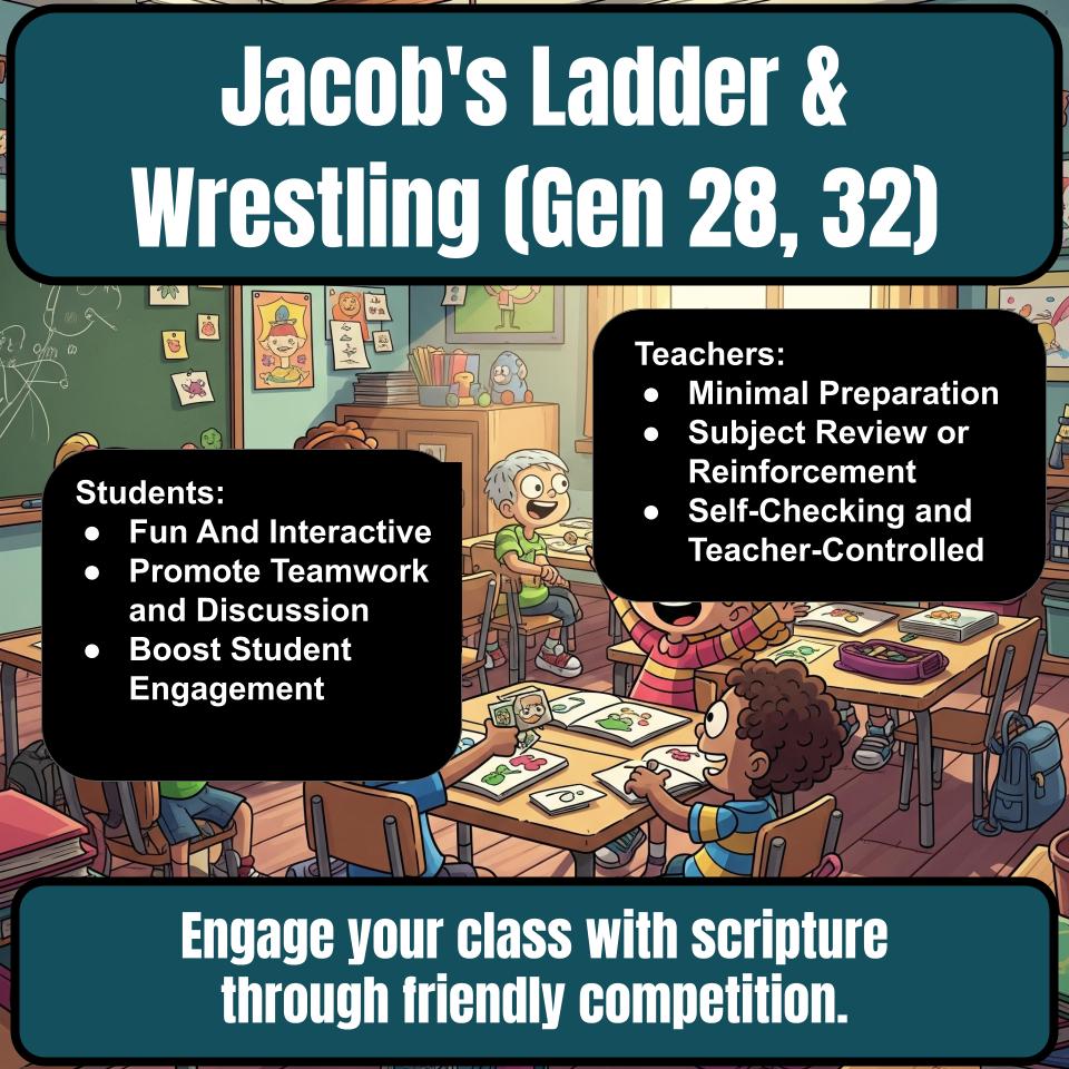 Jacob’s Ladder And Wrestling With God (Genesis 28, 32) Feud Review BF0035