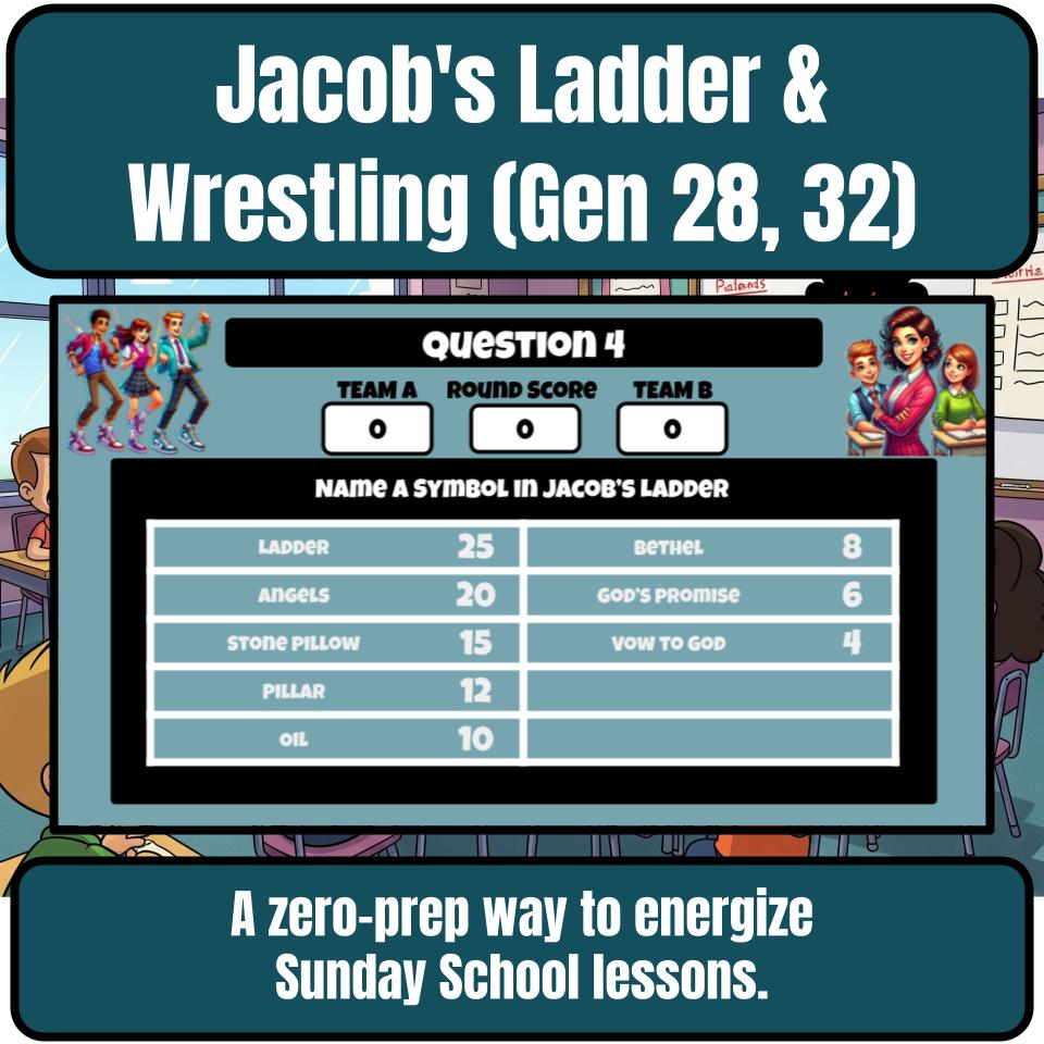 Jacob’s Ladder And Wrestling With God (Genesis 28, 32) Feud Review BF0035