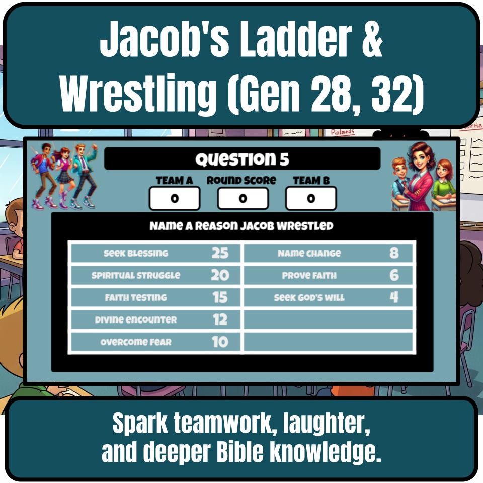 Jacob’s Ladder And Wrestling With God (Genesis 28, 32) Feud Review BF0035