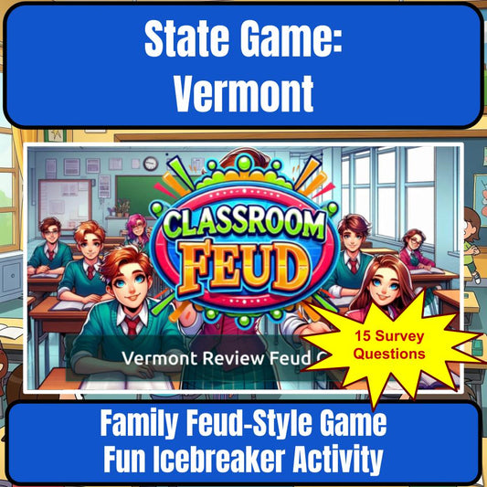 Vermont Social Studies Family Feud Review Game CF0036