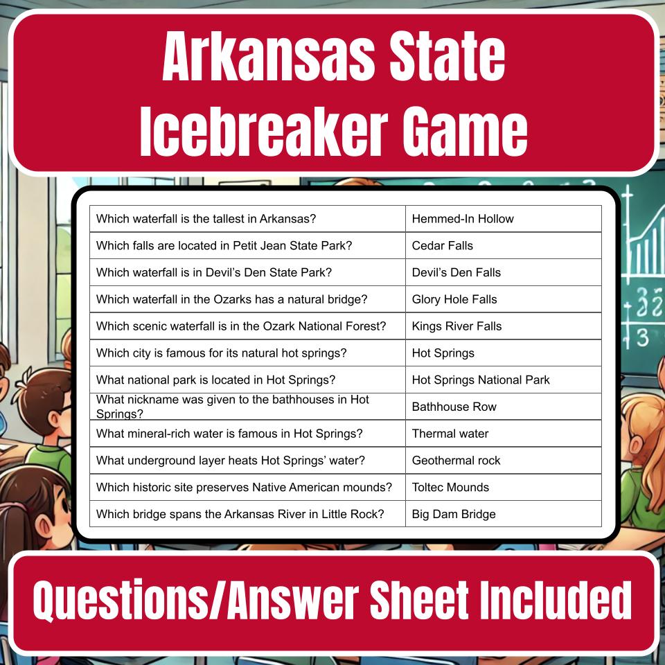 State of Arkansas Jeopardy Game I0036