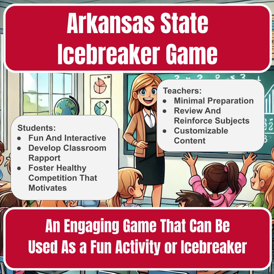 State of Arkansas Jeopardy Game I0036