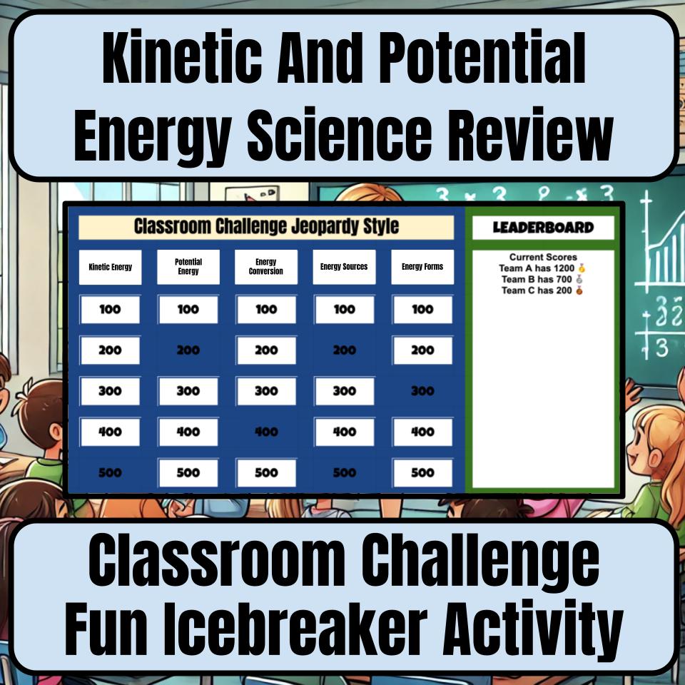 Kinetic And Potential Energy Jeopardy Science Review I0037