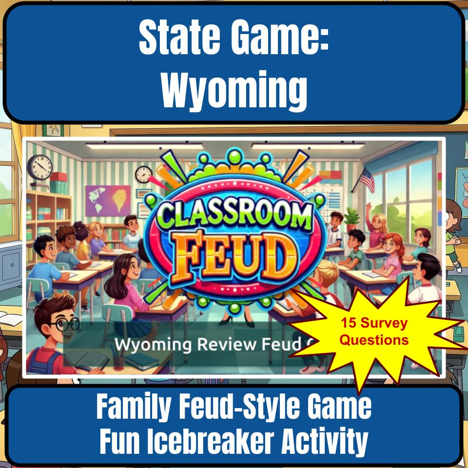 Wyoming Social Studies Family Feud Review Game CF0037