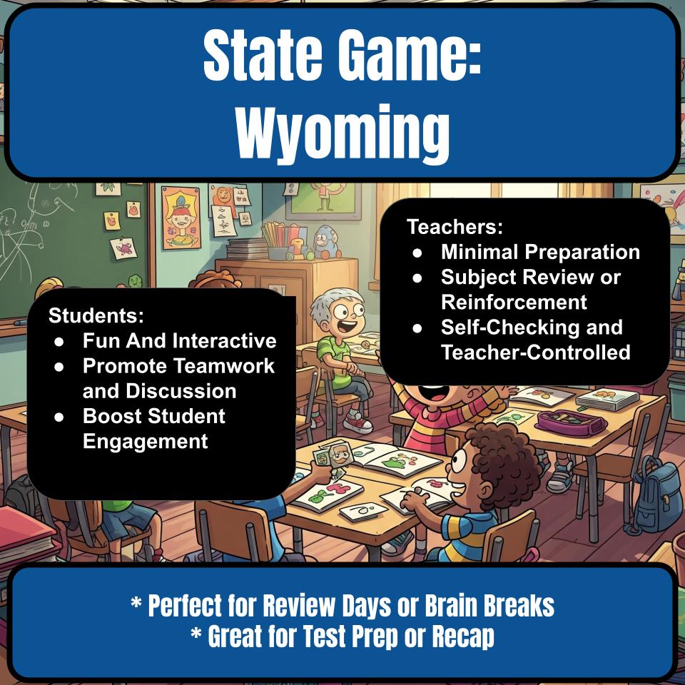 Wyoming Social Studies Family Feud Review Game CF0037
