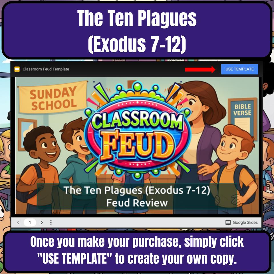 The Ten Plagues (Exodus 7-12) Feud Review BF0038