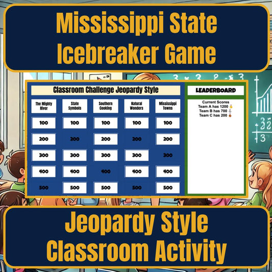State of Mississippi Jeopardy Game I0038